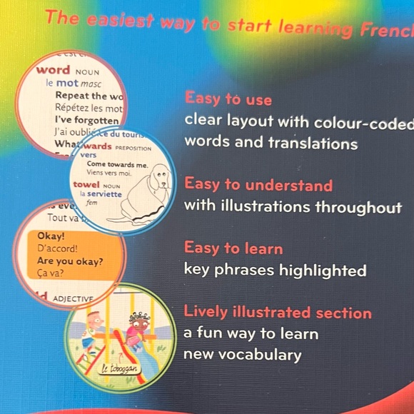 First time French dictionary , collins - Age 8+ - Picture 3 of 3